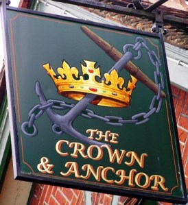 pubsign pubs crownandanchor