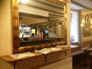 Inevitable interior photo taken through a mirror